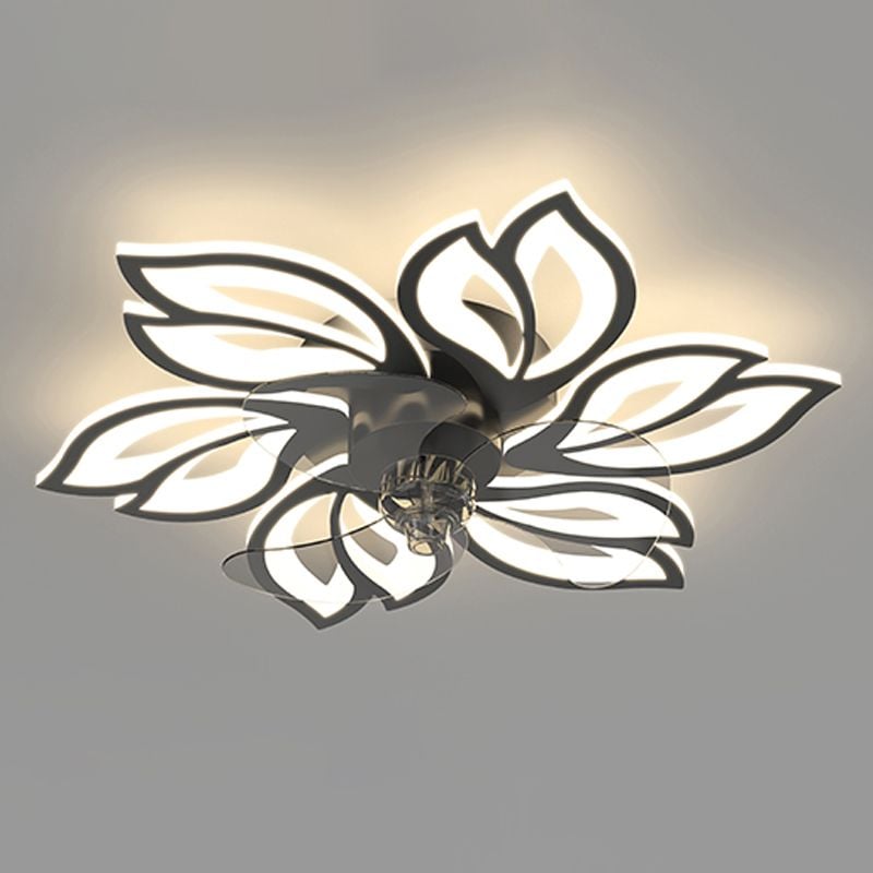 Hana Deckenventilator mit Beleuchtung, 3 Farben, ∅65/69/79CM - Lumpaz
