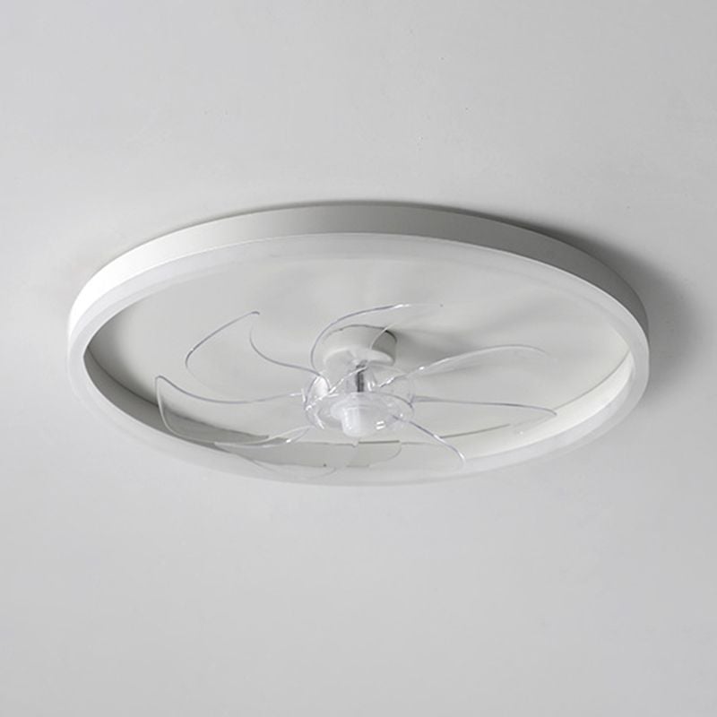Edge Deckenventilator mit Beleuchtung Ring 7-Blatt, 4 Farben, ∅40/59/60CM - Lumpaz