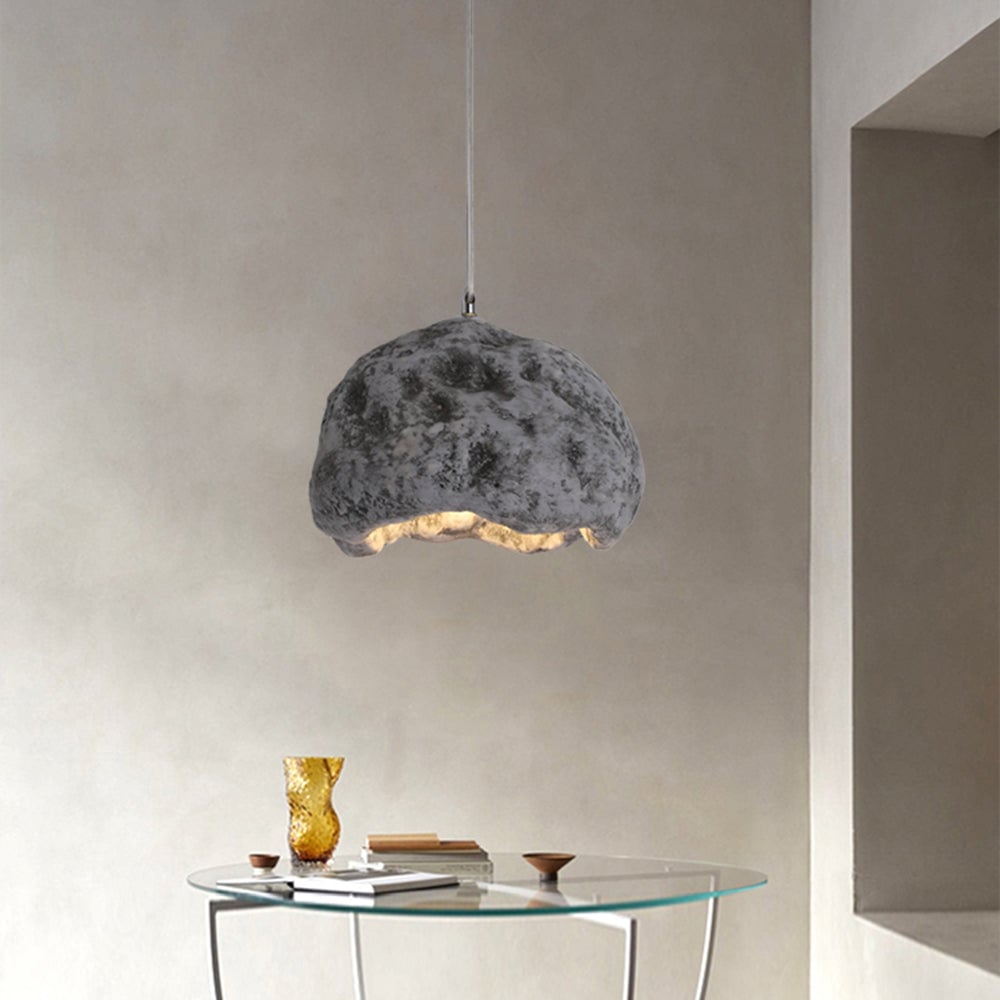 Byers Pendelleuchte Unregelmäßige Form Harz, 3 Farben, ∅30CM - Lumpaz