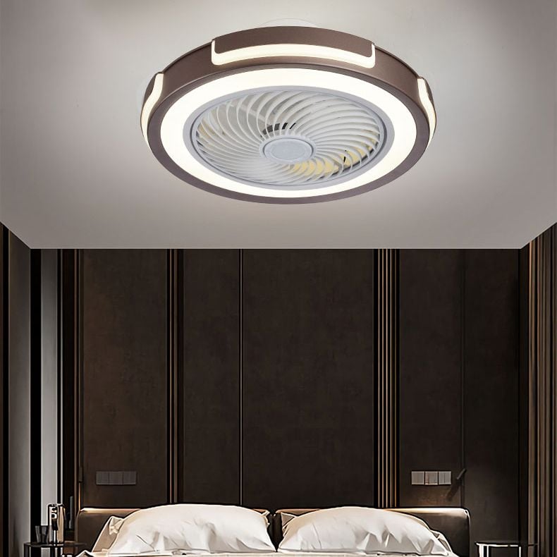 Edge Deckenventilator mit Beleuchtung, 4 Farben, 50CM Lang - Lumpaz