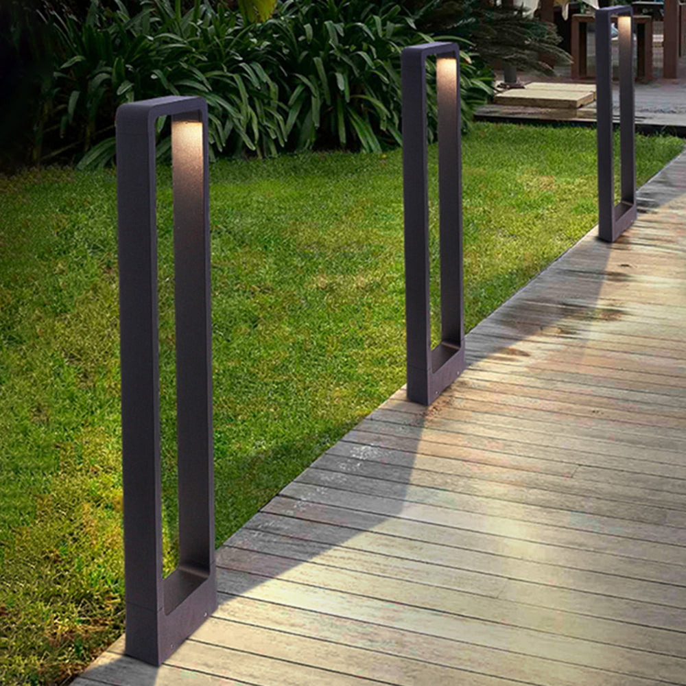 Pena Minimalistisch Außen-Pollerleuchte, 30/60/80CM Lang - Lumpaz