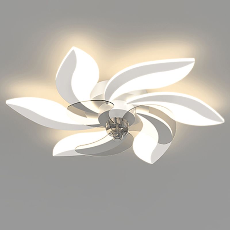 Hana Deckenventilator mit Beleuchtung, 3 Farben, ∅65/69/79CM - Lumpaz