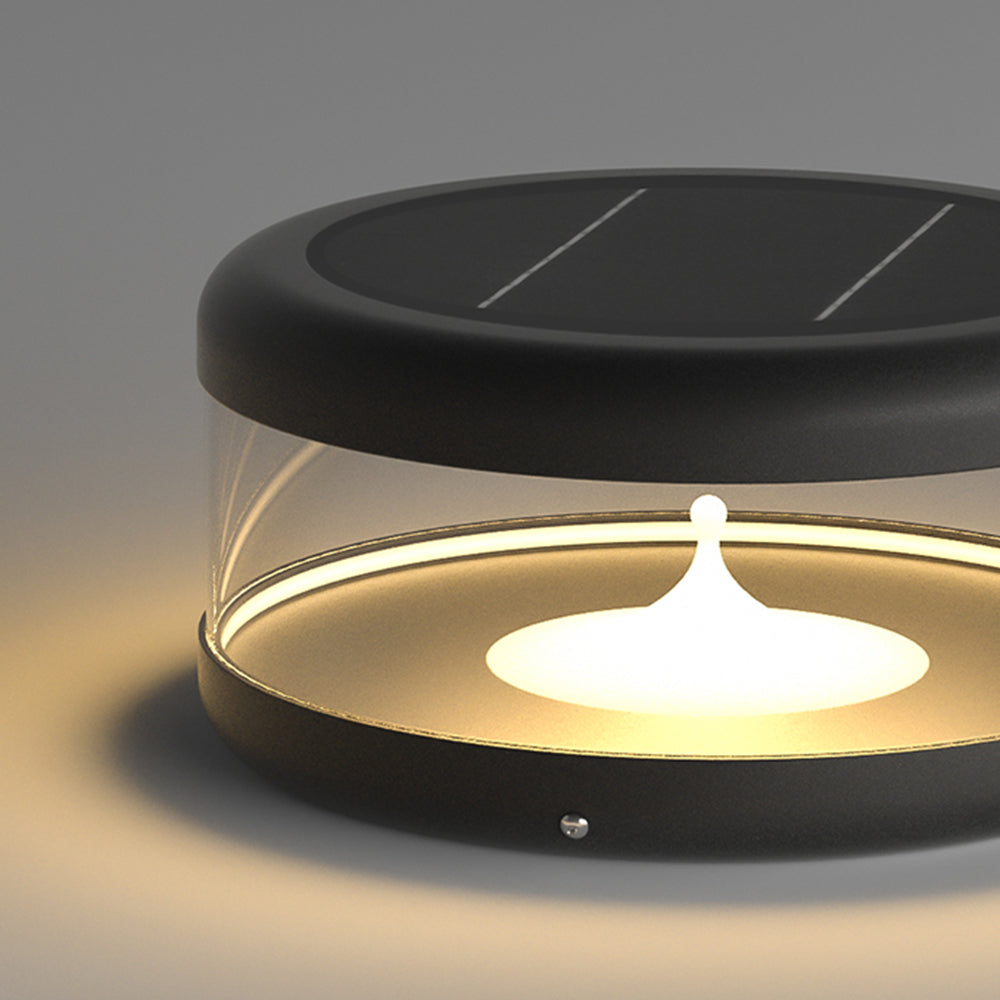 Riley Außensockelleuchte, Durchsichtig, ∅25/30/40CM - Lumpaz