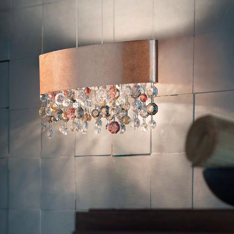 Marilyn Pendelleuchte Kristall, 4 Farben,100CM/120CM Lang - Lumpaz