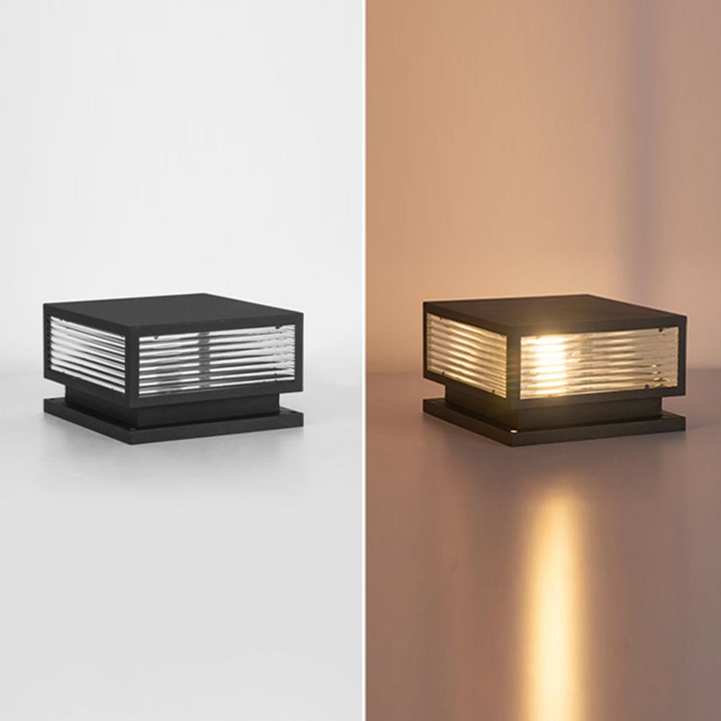 Riley Außensockelleuchte Metall, Quader, Breite 25/31/41CM - Lumpaz