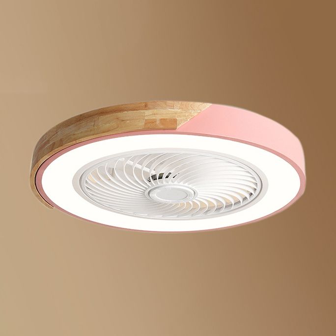 Ozawa Deckenventilator mit Beleuchtung, 5 Farben, ∅52CM - Lumpaz