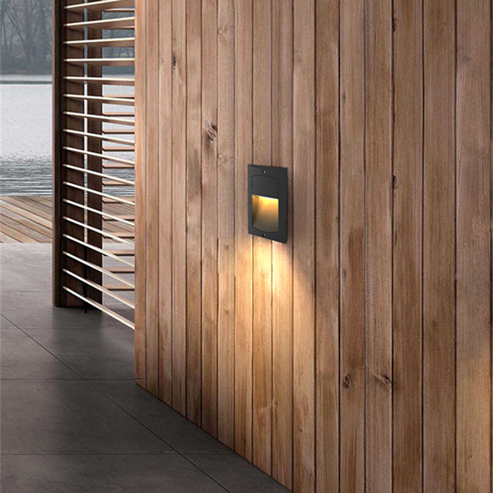 Orr Rechteck Außen-Treppenleuchte, 17CM Lang - Lumpaz