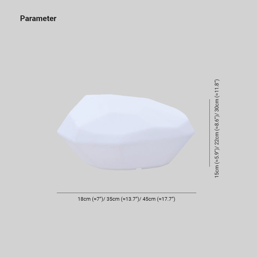 Pena Außenleuchte Rock Wiederaufladbar, 18/36/46CM lang - Lumpaz