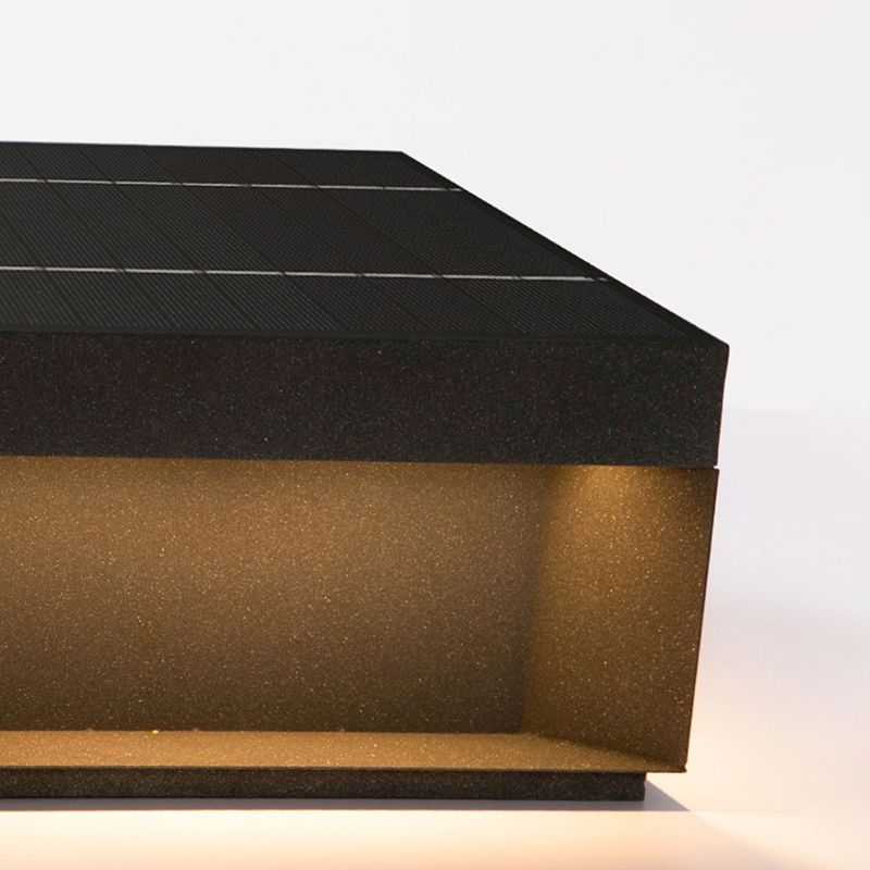 Riley Außensockelleuchte Quadrat, 40/50/60CM lang - Lumpaz