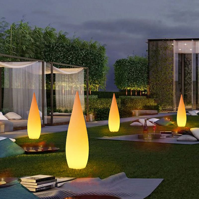 Pena Außen-Wegeleuchte Wassertropfen Wiederaufladbar, ∅24/35/45CM - Lumpaz