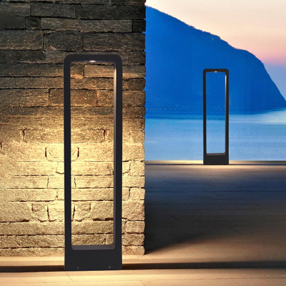 Pena Minimalistisch Außen-Pollerleuchte, 30/60/80CM Lang - Lumpaz