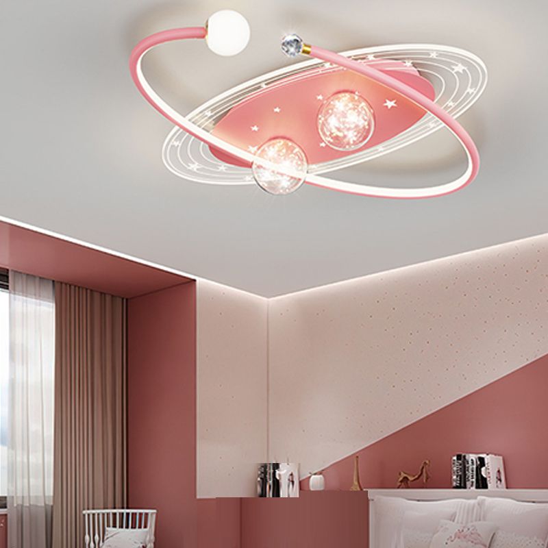 Madina Sternenklar Deckenventilator mit Beleuchtung, 3 Farben, 3/5 flammig, ∅52CM - Lumpaz