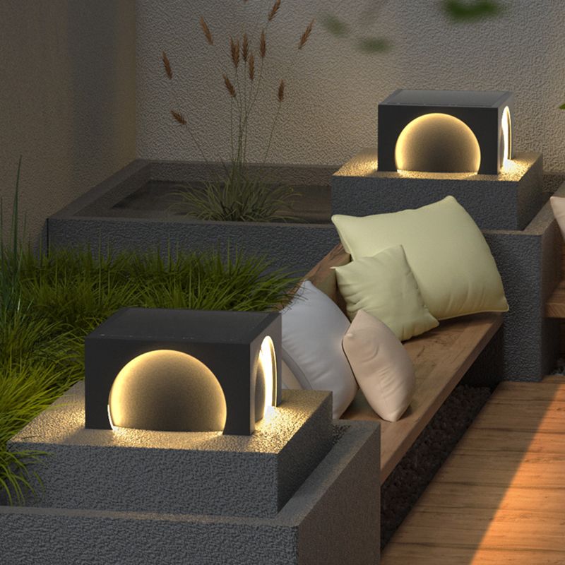 Riley Außensockelleuchte, 25/30/40 Lang - Lumpaz