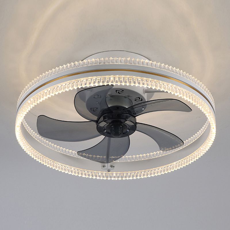 Kirsten Deckenventilator mit Beleuchtung Doppel-Licht, 4 Farben, ∅50CM - Lumpaz