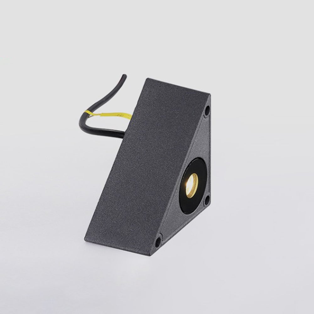 Orr Dreieck Außen-Treppenleuchte mit Bewegungssensor, 10CM Lang - Lumpaz