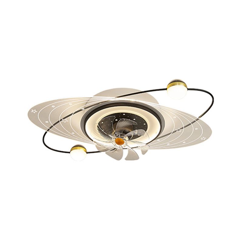 Madina Deckenventilator mit Beleuchtung, 3 Stile, ∅55/60CM - Lumpaz