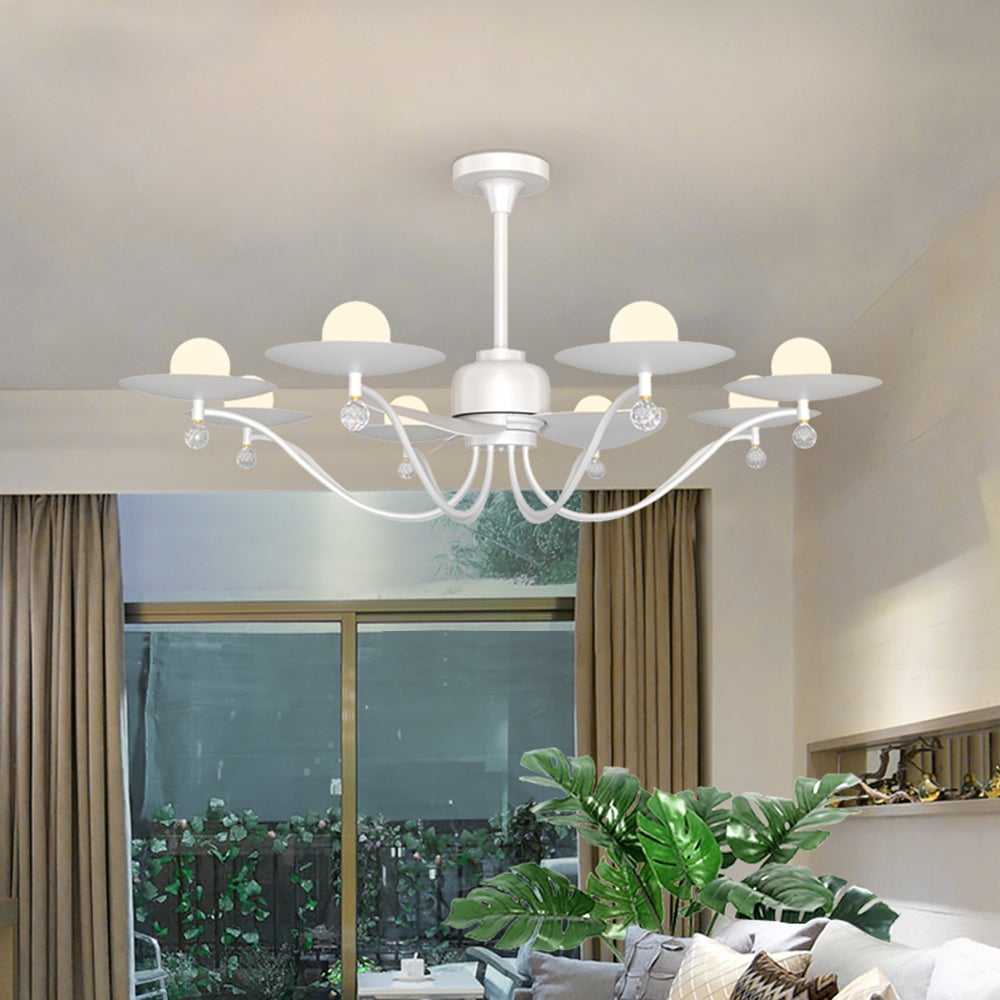 Carins Deckenventilator mit Beleuchtung, ∅110CM - Lumpaz