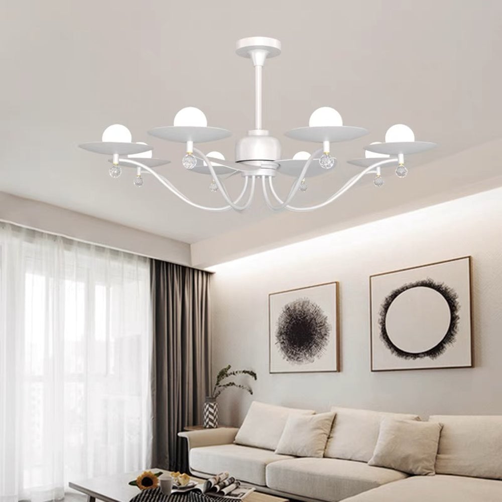 Carins Deckenventilator mit Beleuchtung, ∅110CM - Lumpaz