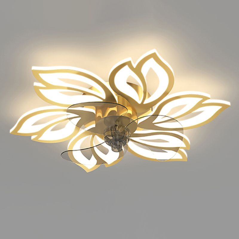 Hana Deckenventilator mit Beleuchtung, 3 Farben, ∅65/69/79CM - Lumpaz