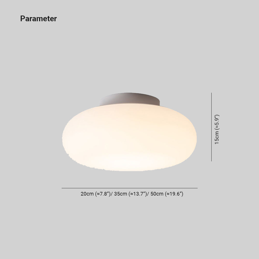 Quinn Deckenleuchte Weiß, ∅20CM/35CM/50CM - Lumpaz