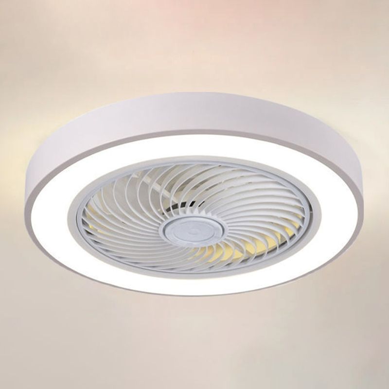 Morandi Deckenventilator mit Beleuchtung Klare Blätter, 6 Farben, ∅51CM - Lumpaz