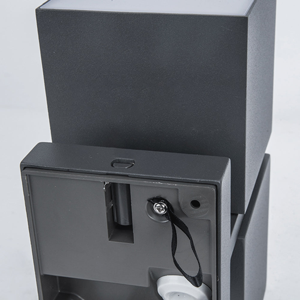 Orr Drehbar Außenwandleuchte Geometrie, 12CM/13CM/15CM/21CM/49CM Lang - Lumpaz