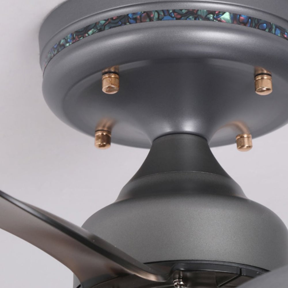 Kelley Deckenventilator mit Beleuchtung Aluminium & Metall, 2/3/4-flammig, ∅65/90CM - Lumpaz