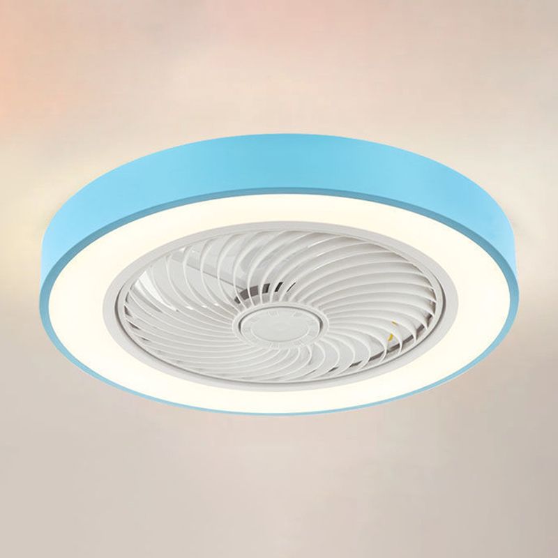 Morandi Deckenventilator mit Beleuchtung Klare Blätter, 6 Farben, ∅51CM - Lumpaz