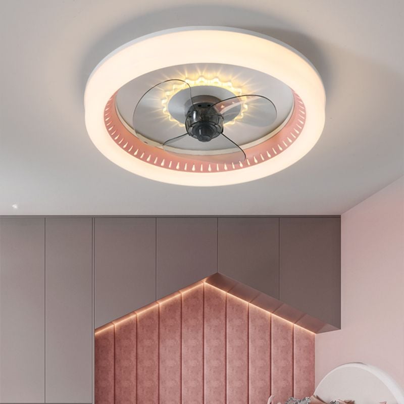 Morandi Deckenventilator mit Beleuchtung, 5 Farben, ∅50CM - Lumpaz