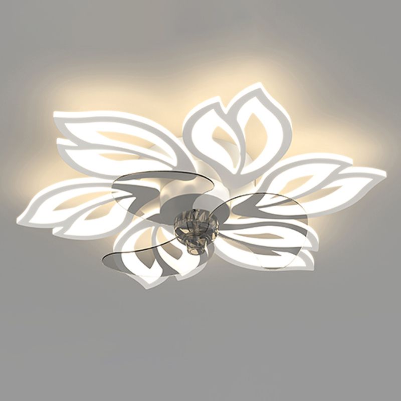 Hana Deckenventilator mit Beleuchtung, 3 Farben, ∅65/69/79CM - Lumpaz
