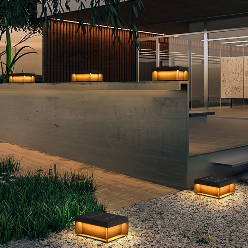 Riley Außensockelleuchte Quadrat, 40/50/60CM lang - Lumpaz