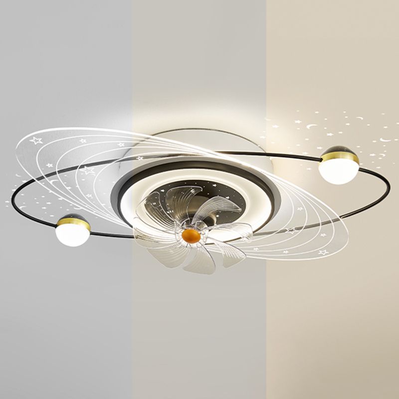 Madina Deckenventilator mit Beleuchtung, 3 Stile, ∅55/60CM - Lumpaz