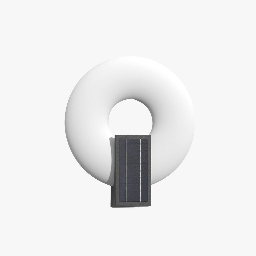 Isaac Außenwandlleuchte Ring, Solar - Lumpaz