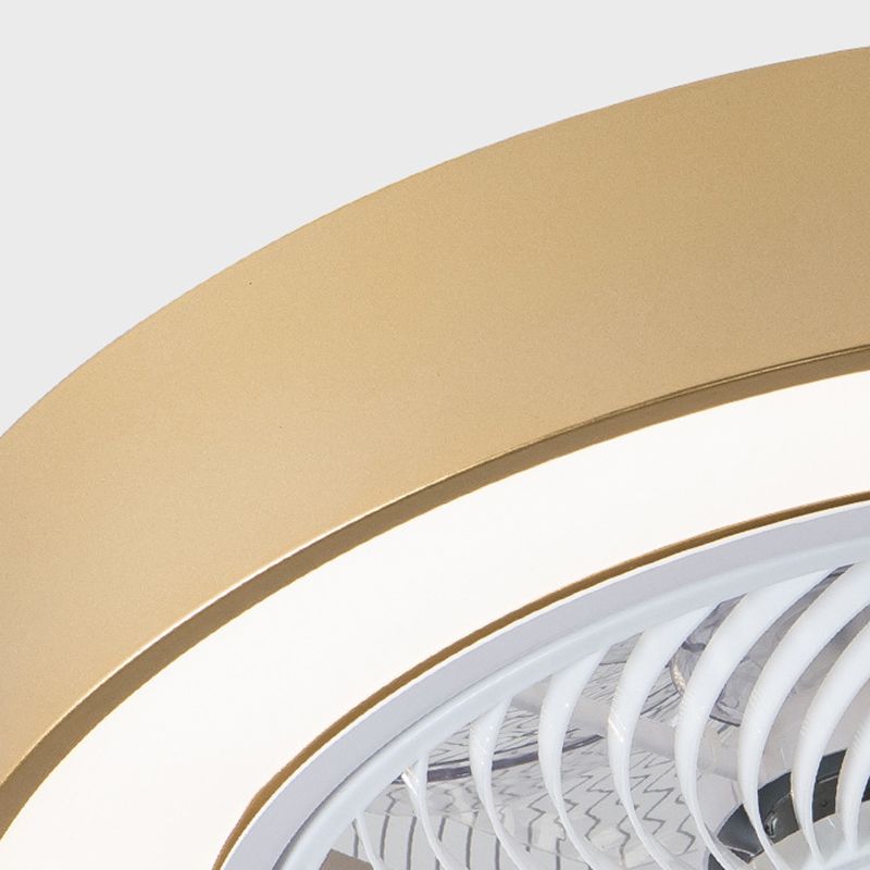 Morandi Deckenventilator mit Beleuchtung Klare Blätter, 6 Farben, ∅51CM - Lumpaz