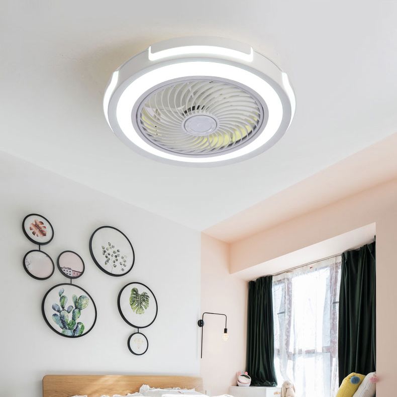 Edge Deckenventilator mit Beleuchtung, 4 Farben, 50CM Lang - Lumpaz