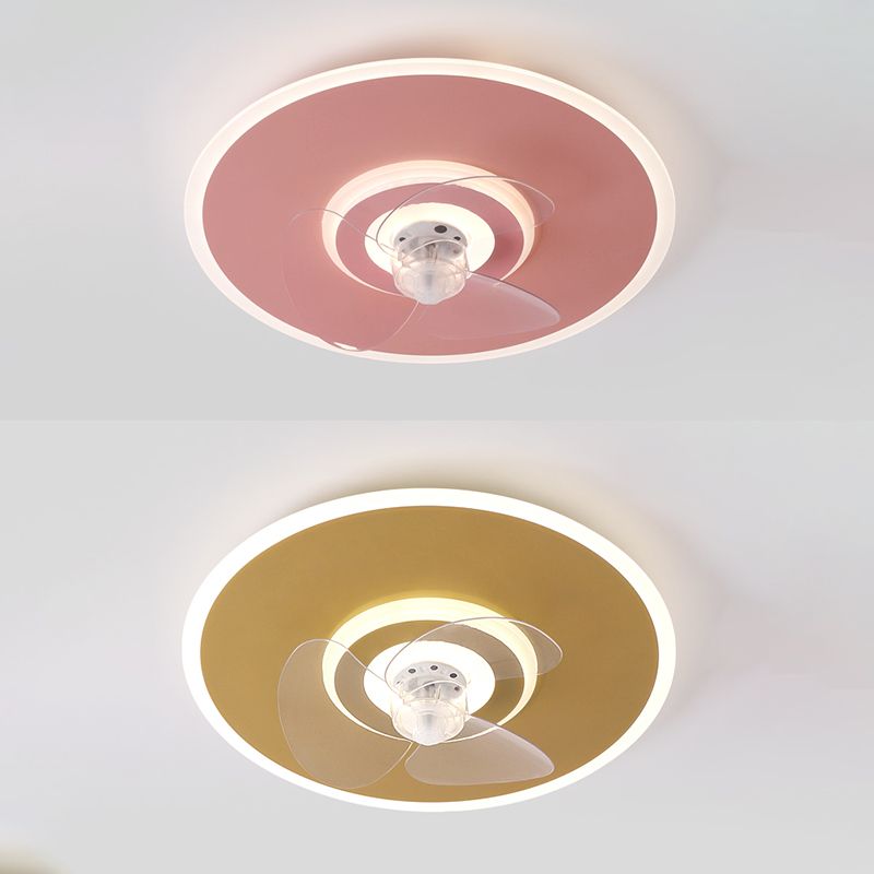 Morandi Deckenventilator mit Beleuchtung, 5 Farben, ∅40/50CM - Lumpaz