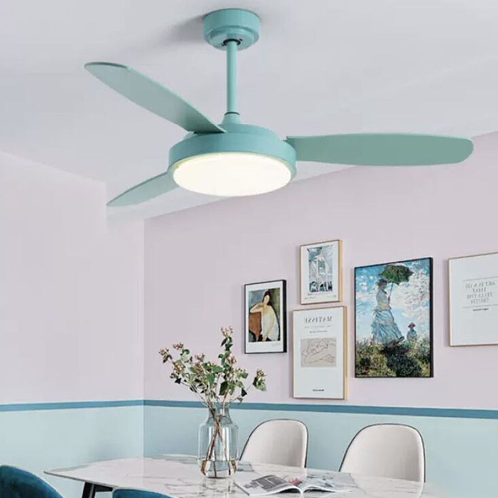 Haydn Deckenventilator mit Beleuchtung 3-Blatt,3 Farben, ∅92/106/132/152CM - Lumpaz