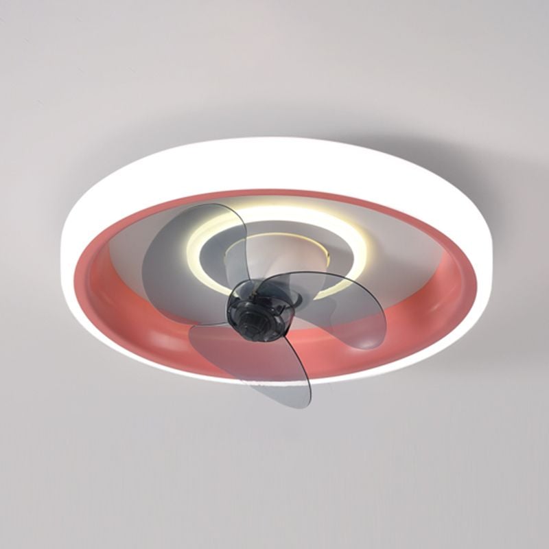 Quinn Deckenventilator mit Beleuchtung, 6 Farben, 2-flammig, ∅60CM - Lumpaz