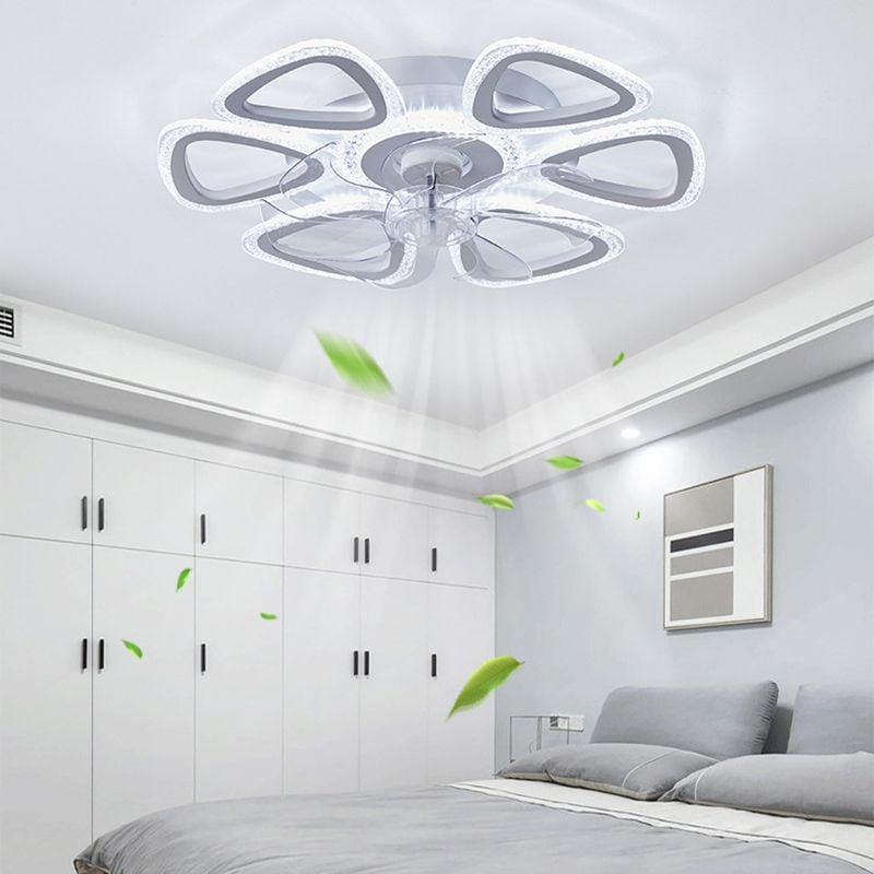 Hana Deckenventilator mit Beleuchtung, 8 Stile - Lumpaz