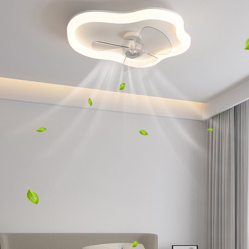 Minori Deckenventilator mit Beleuchtung Wolke, ∅46/60CM - Lumpaz