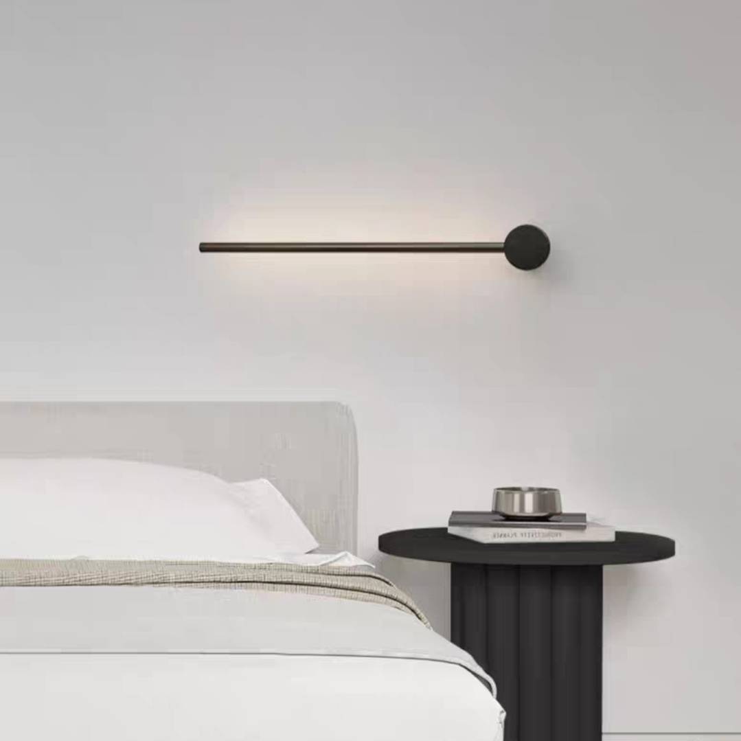 Edge Minimalistische Lineare LED Wandleuchte für Schlafzimmer & Wohnzimmer - Lumpaz