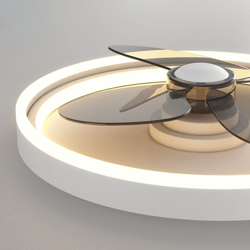 Edge Kirsten Deckenventilator mit Beleuchtung, 2 Farben, 2-flammig, ∅41CM/51CM - Lumpaz