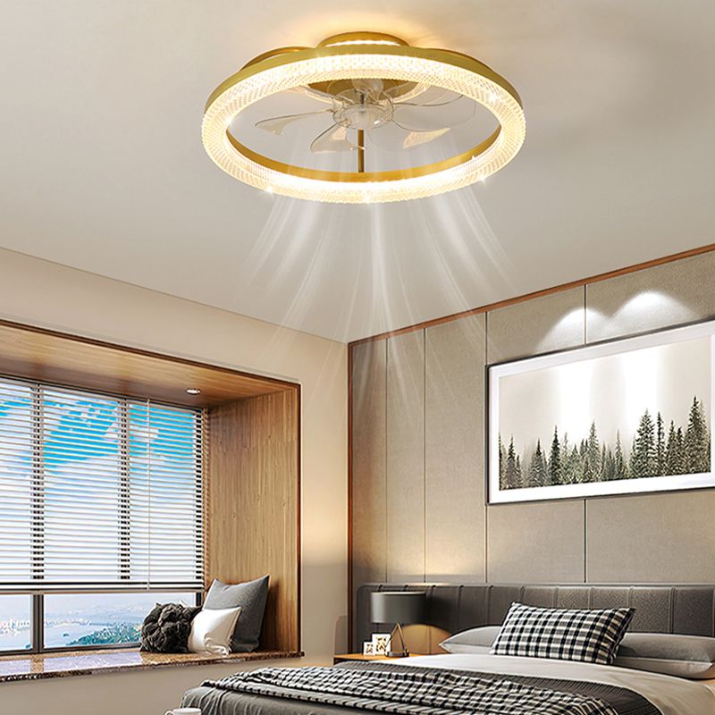 Kirsten Deckenventilator mit Beleuchtung, 6 Stile, ∅50CM - Lumpaz