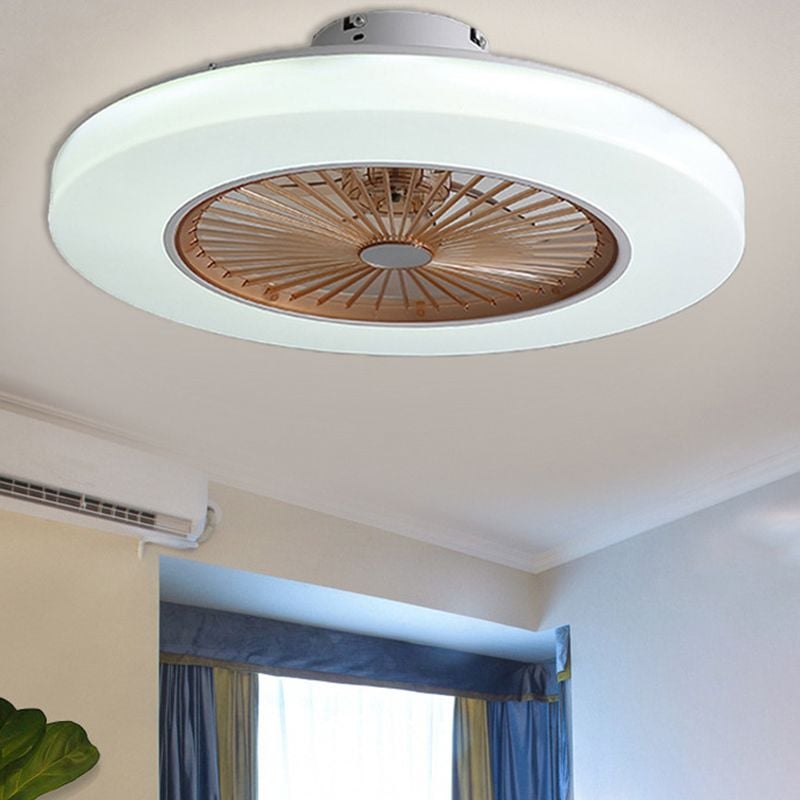 Morandi Deckenventilator mit Beleuchtung, 5 Farben, ∅58CM - Lumpaz