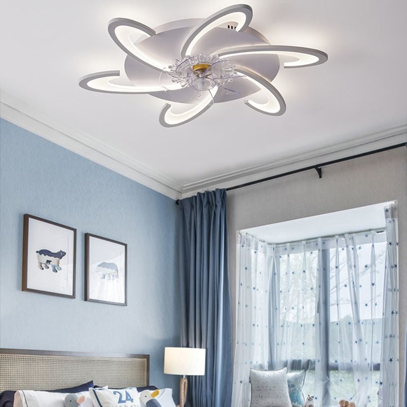 Hana Deckenventilator mit Beleuchtung, 8 Stile - Lumpaz