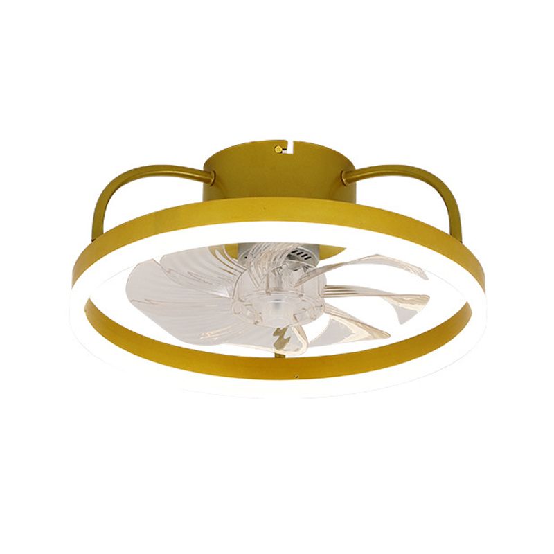 Alessio Deckenventilator mit Beleuchtung, 3 Farben, ∅40/50CM - Lumpaz