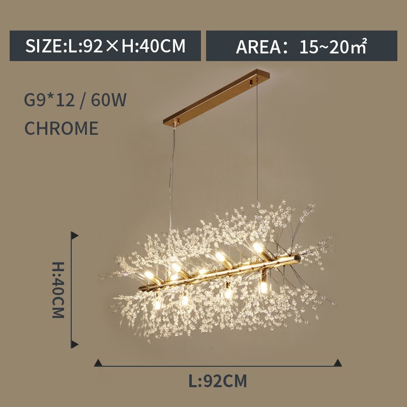 Lili Dendelion Moderne Pendelleuchte Hängelampe für Esszimmer - Lumpaz