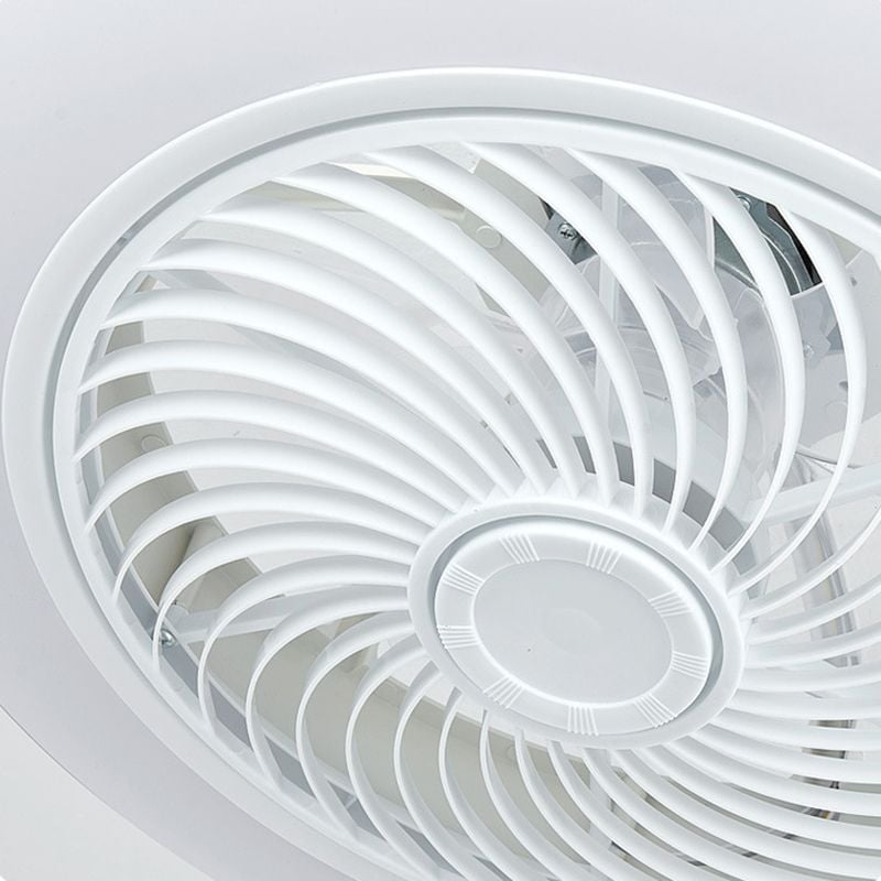 Edge Deckenventilator mit Beleuchtung, 2 Farben, ∅50CM - Lumpaz