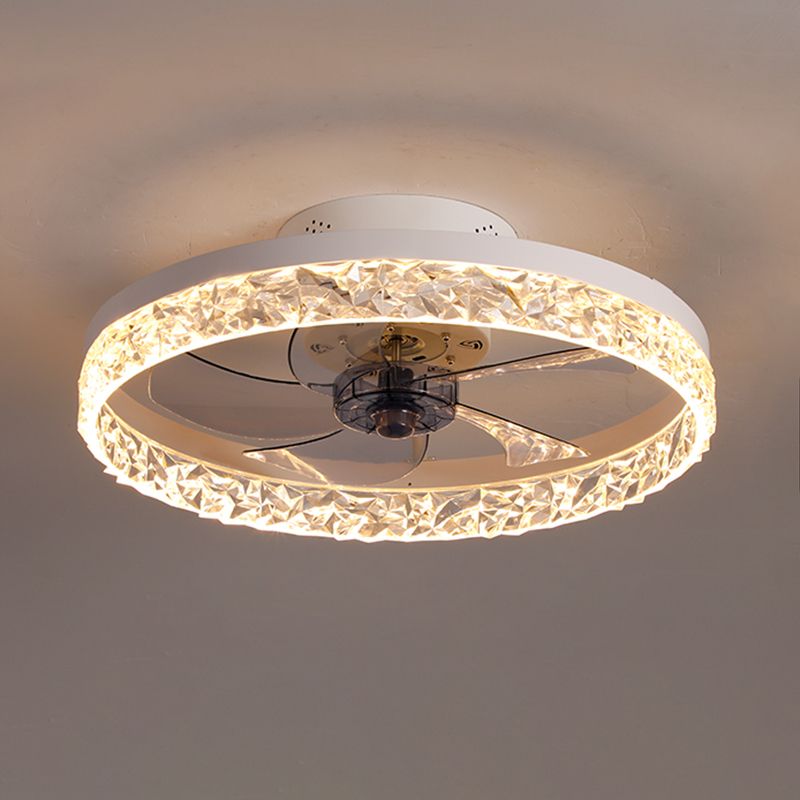 Kirsten Deckenventilator mit Beleuchtung, 4 Farben, ∅50CM - Lumpaz