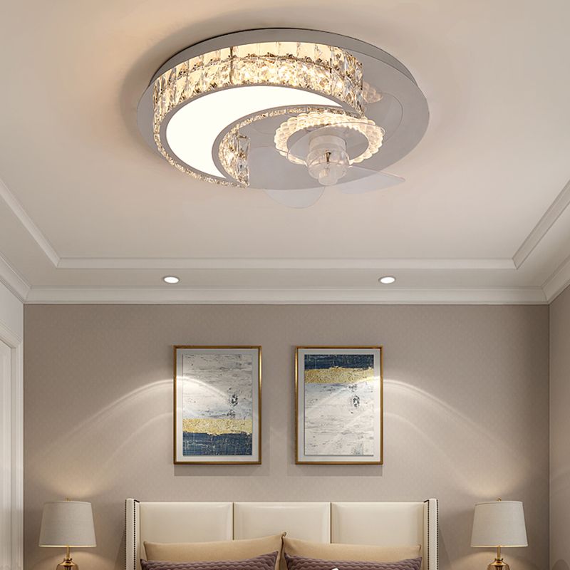 Kirsten Deckenventilator mit Beleuchtung, 12 Stile, ∅50CM/58CM/56CM/70CM - Lumpaz